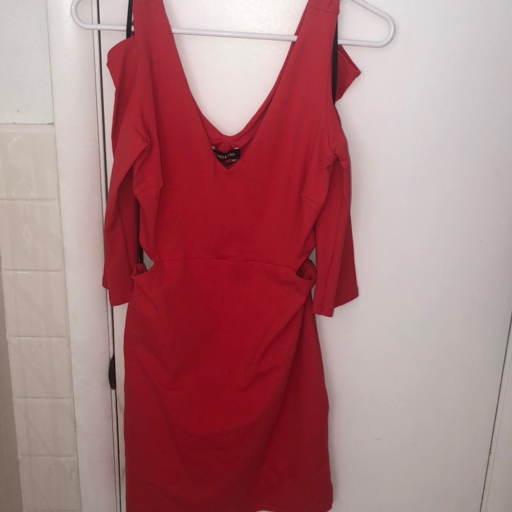 Cutout Mini Dress - BEBE